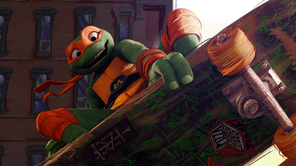 Teenage Mutant Ninja Turtles Mutant Mayhem 5k 2023 Wallpaper