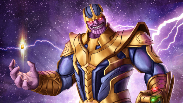 Thanos 4k Arts Wallpaper