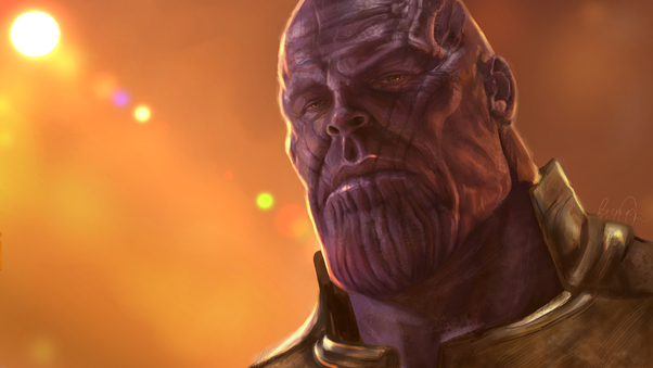 Thanos 5k Artwork Wallpaper