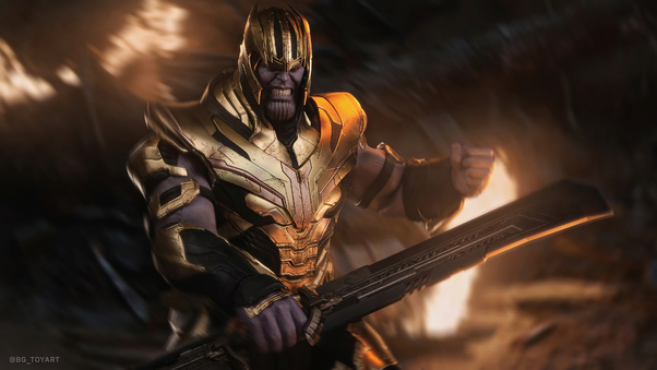 Thanos Angry 4k Wallpaper