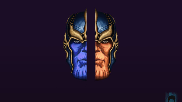 Thanos Artwork HD Wallpaper