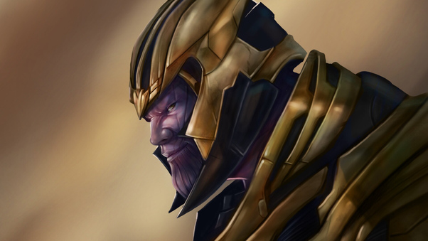 Thanos Avengers Endgame Art Wallpaper