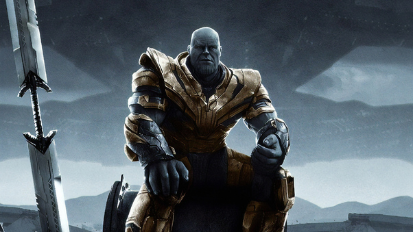 Thanos Avengers Endgame New Wallpaper