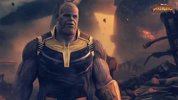 Thanos Avengers Infinity War 2018 4k Artwork Wallpaper