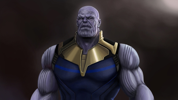 Thanos Fan Art Wallpaper