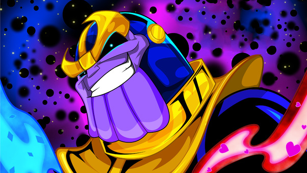 Thanos Feeling Lucky Wallpaper
