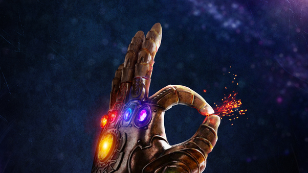 Thanos Gauntlet Wallpaper