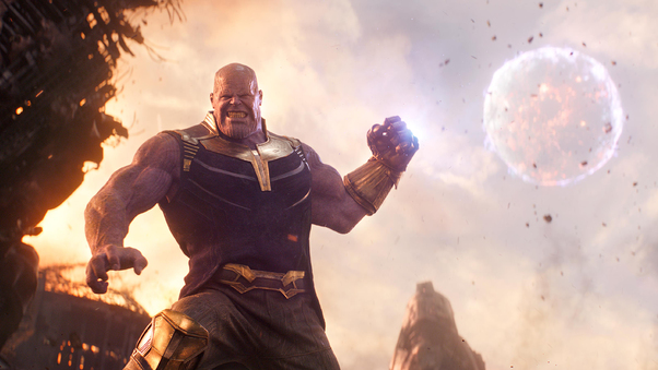 Thanos In Avengers Infinity War 2018 Wallpaper