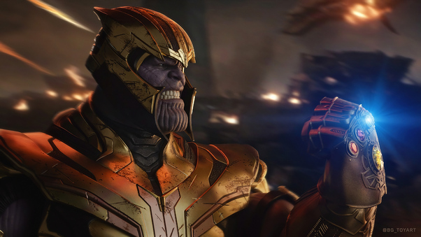 Thanos Infinity Gauntlet 2020 Wallpaper