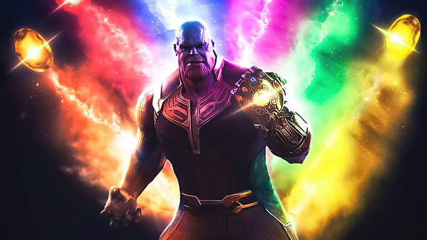 Thanos Infinity Stones 4k Wallpaper