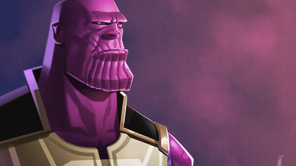Thanos Infinity War Artwork Wallpaper