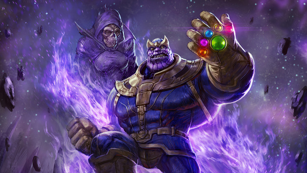 Thanos Mad Titan Wallpaper