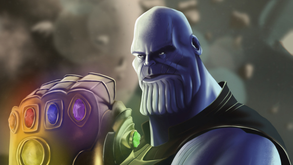 Thanos New 4k Art Wallpaper