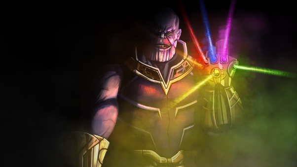 Thanos New Art 4k Wallpaper
