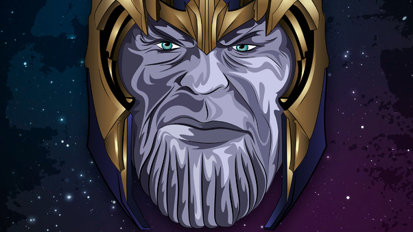 Thanos Newart Wallpaper