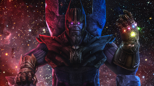 Thanos The End Is Near Art Wallpaper