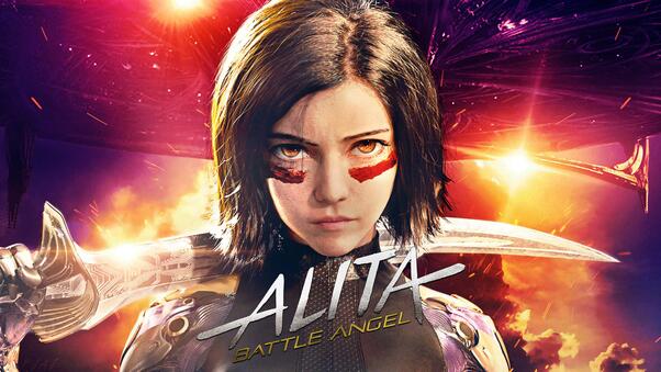 The Alita Battle Angel 4k Wallpaper
