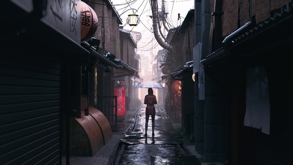 The Alley Wallpaper