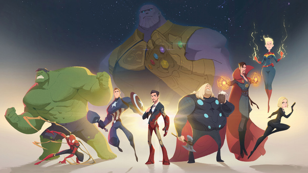 The Avengers Team 4k Wallpaper