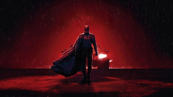 The Batman Bluray Poster Wallpaper