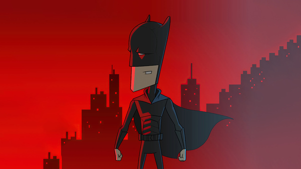 The Batman Character Digital Illustration Wallpaper