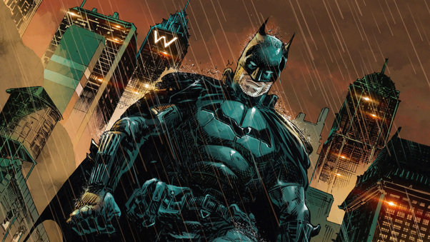 The Batman Comic Artwork Wallpaper