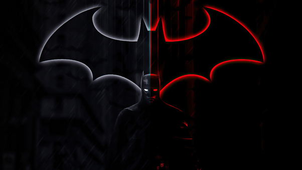 The Batman Forever In Darkness Wallpaper