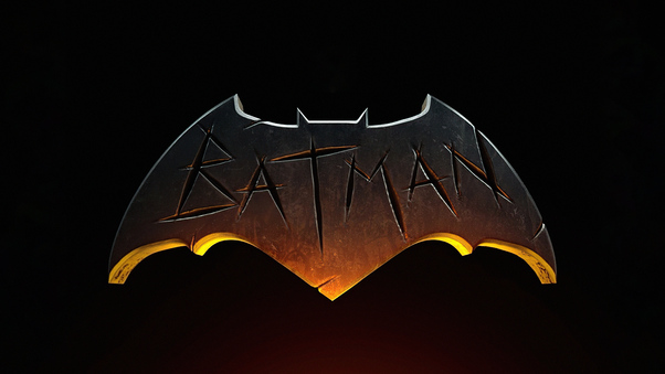 The Batman Logo Dark 5k Wallpaper