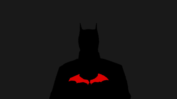 The Batman Minimal Dark 5k Wallpaper