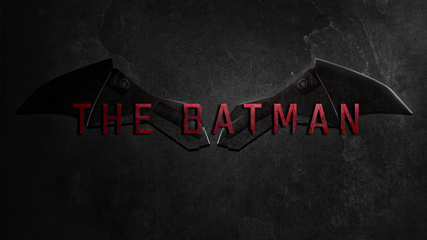 The Batman Movie Logo 4k Wallpaper