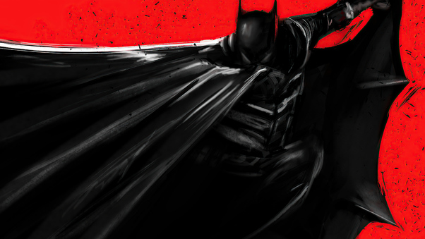 The Batman Sketch Art 5k Wallpaper