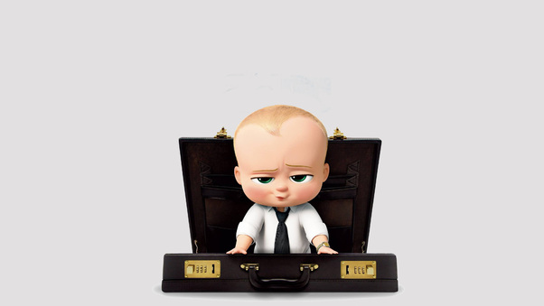 The Boss Baby Animated Movie 2017 Wallpaper