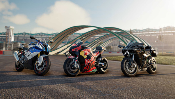 The Crew Motorfest X Ktm Kawasaki Bmw (2048x2048) Resolution Wallpaper