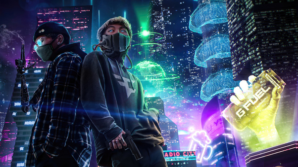 The Cyber City Guys Wallpaper