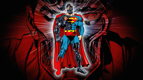 The Cyborg Superman 4k Wallpaper