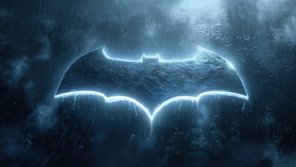 The Dark Detective Logo (1366x768) Resolution Wallpaper