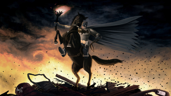 The Dark Knight 4k Art Wallpaper