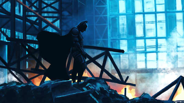 The Dark Knight Vigilantes 8k Wallpaper