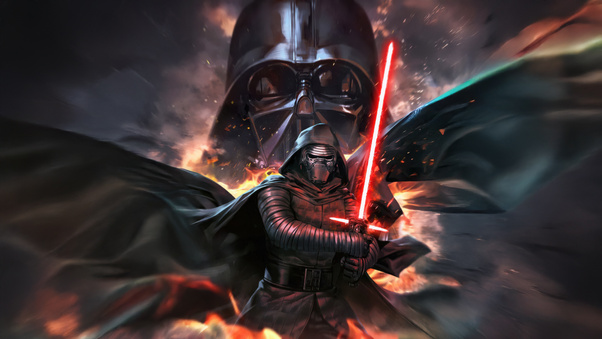 The Darth Vader Dark Power Wallpaper