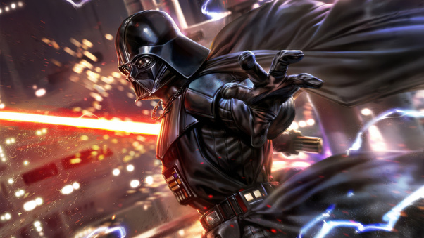 The Darth Vader Regal Pose Wallpaper