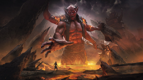 The Elder Scrolls Online Deadlands Dlc (2048x2048) Resolution Wallpaper