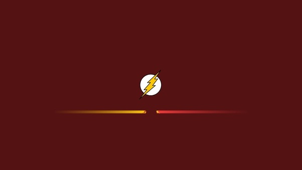 The Flash And Reverse Flash Minimalism Wallpaper