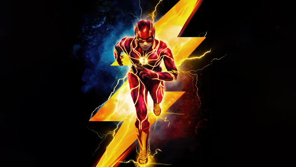 The Flash In Full Sprint Wallpaper