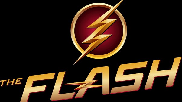 The Flash Logo 4k Wallpaper