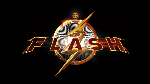 The Flash Movie Logo 2023 Wallpaper