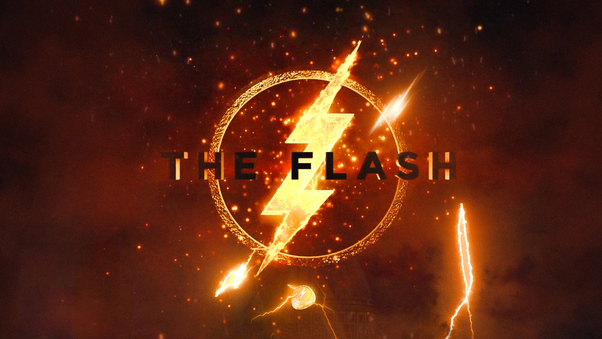 The Flash Movie Logo Wallpaper