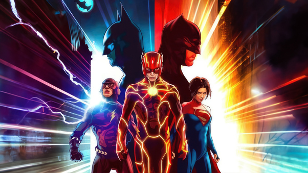 The Flash Movie Poster Art 4k Wallpaper