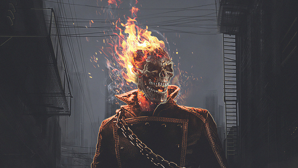 The Ghost Rider Flame Wallpaper