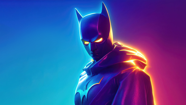 The Glowing Batman 5k Wallpaper