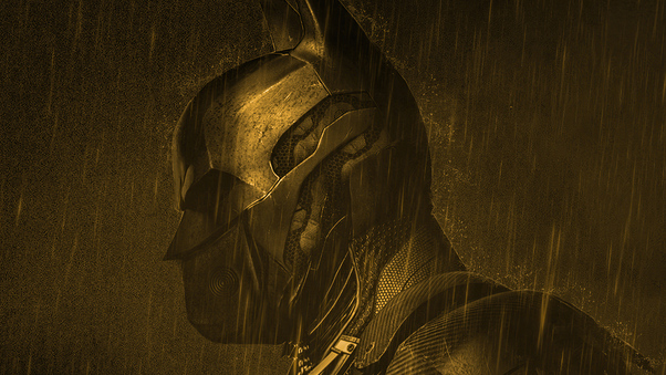 The Golden Batman 4k Wallpaper